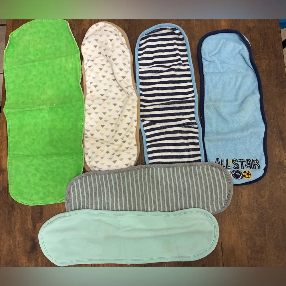 Baby Bib & Burp Rag Bundle